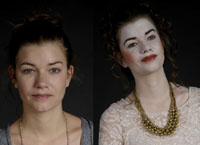 make-up théâtre Laure Berthold